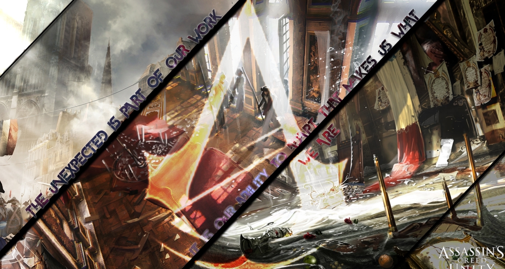 身處黑暗的光明，萬物皆虛，萬事皆允