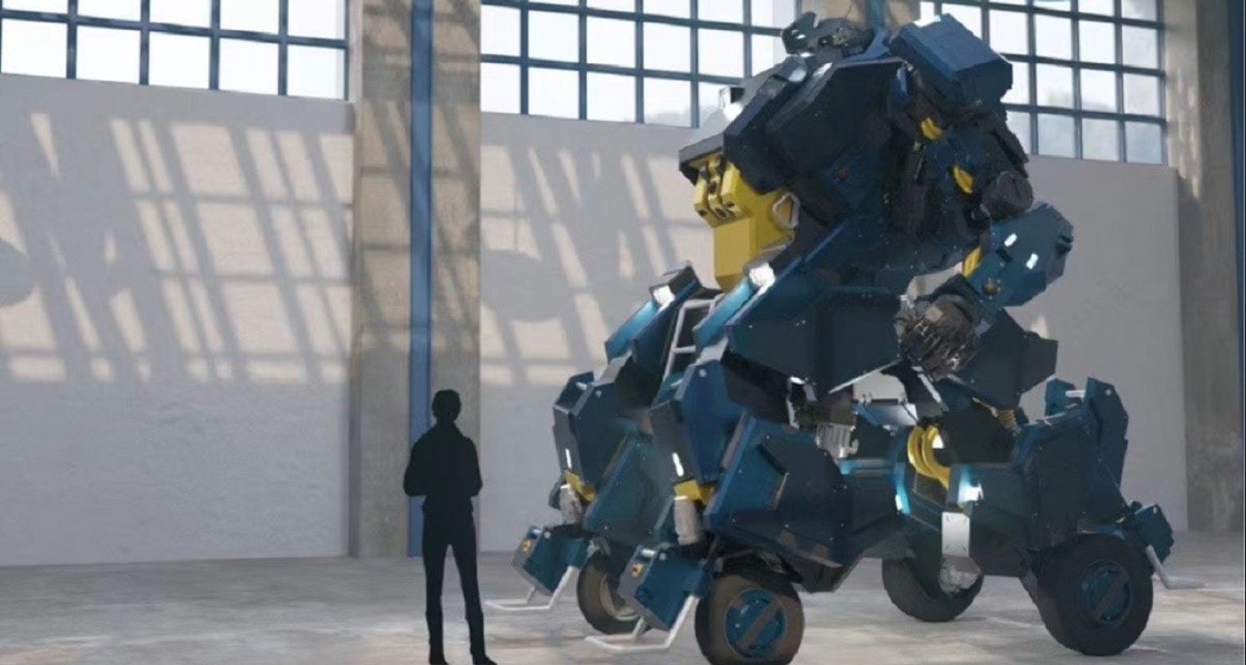 “環太平洋”影穿現實？！可駕駛的人形機甲來臨！售價2000萬