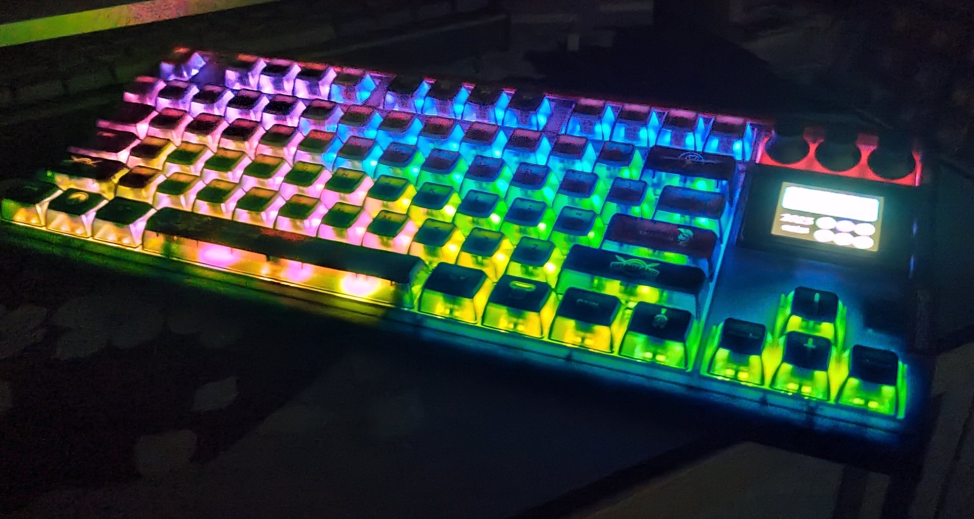 受大家期待的卷王小呆蟲GK87pro大量翻車啦