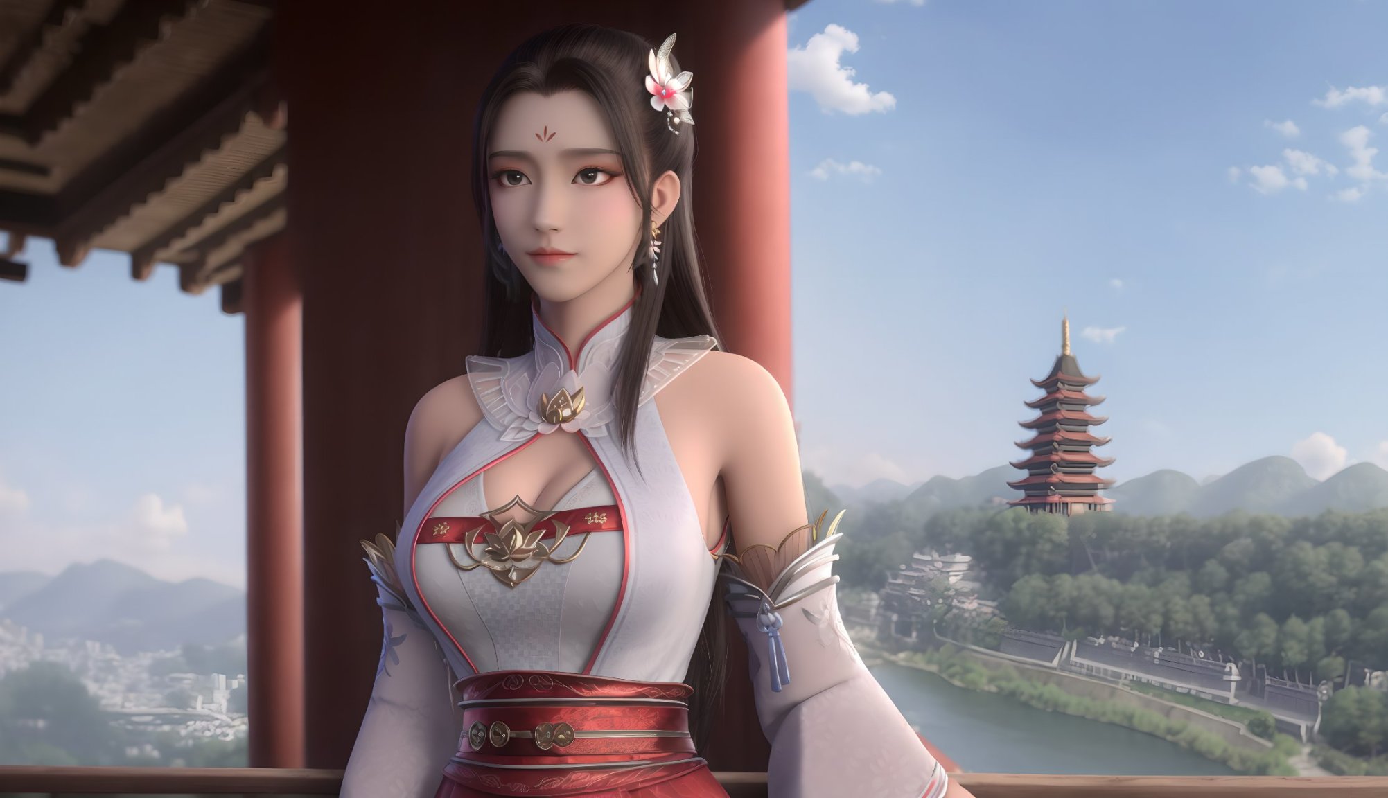 【Wallpaper Engine】國漫女神月嬋-白鶴淮-第6張