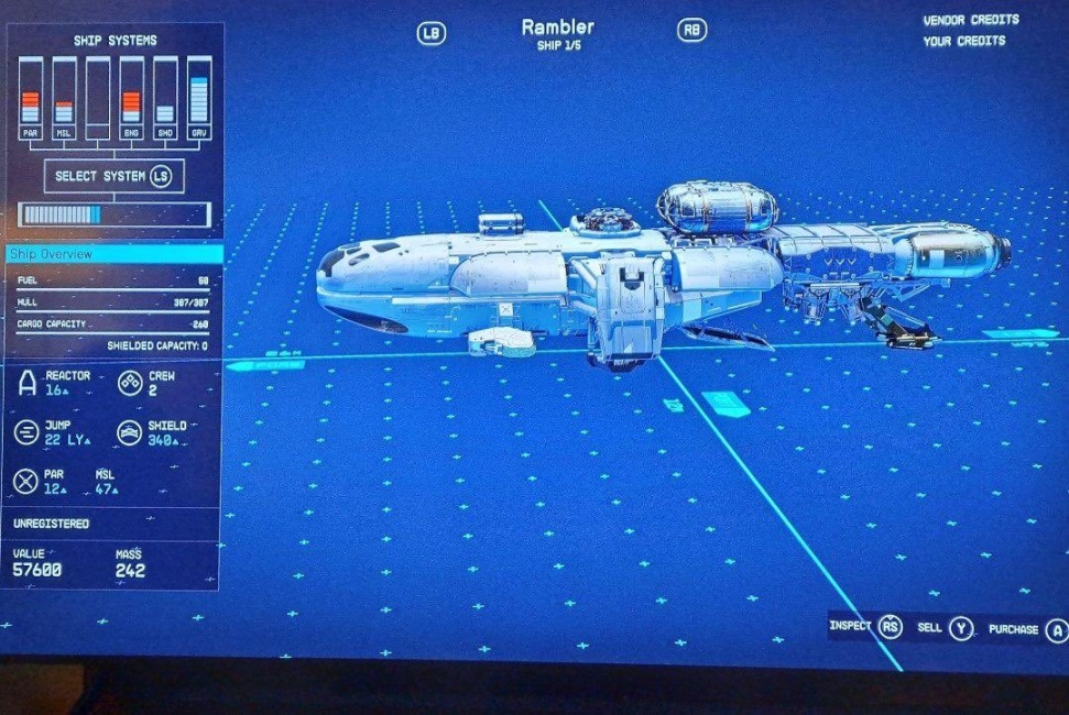 【PC遊戲】星空可以完全自由設計塗裝自己的飛船-第0張