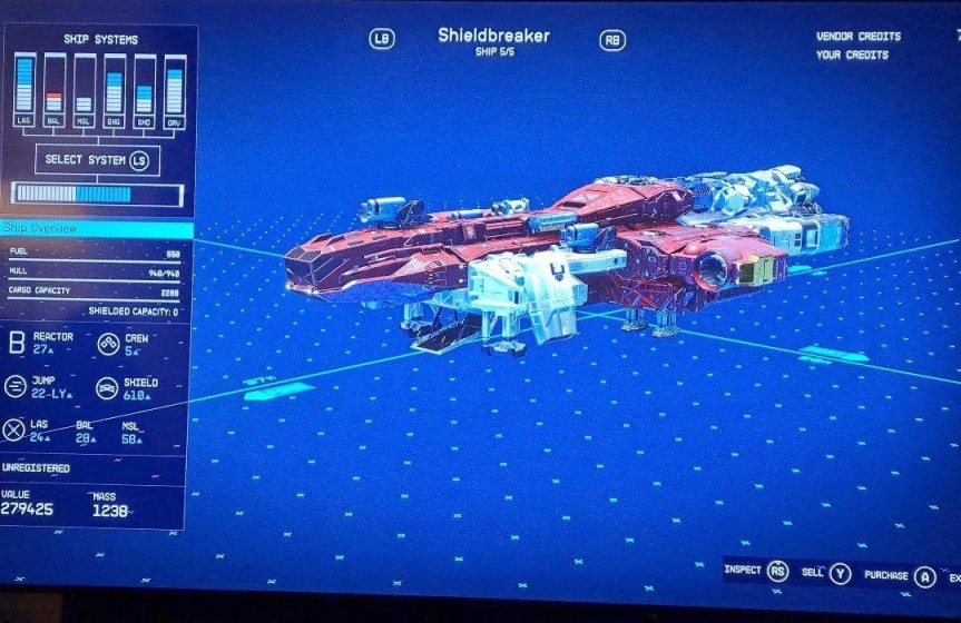 【PC遊戲】星空可以完全自由設計塗裝自己的飛船-第2張