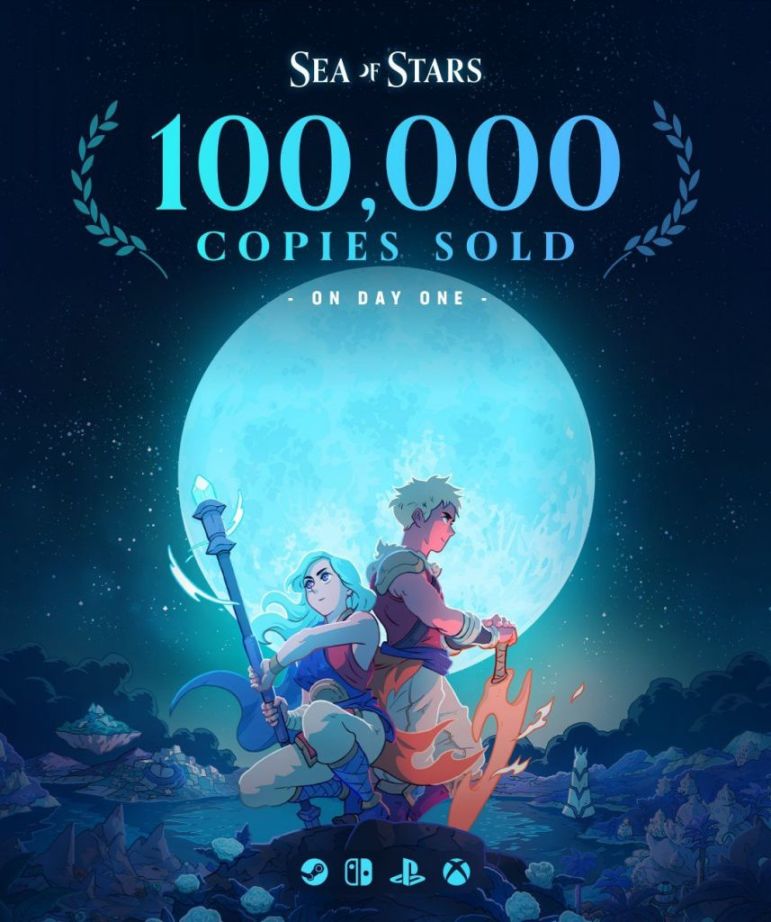 《星之海》官方宣佈首日銷量超10萬份-第1張