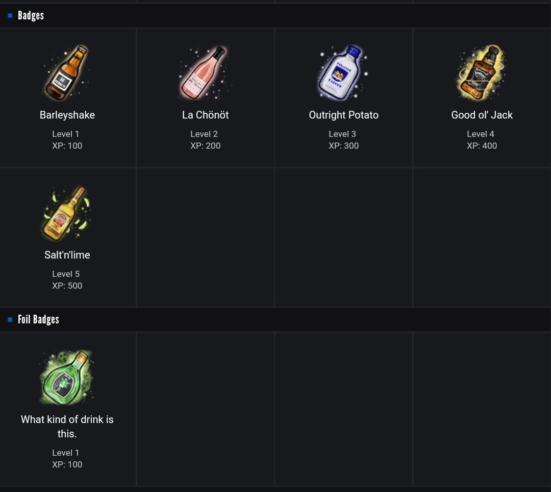 【球盟会】Steam徽章推荐第十一弹 珍馐美馔篇