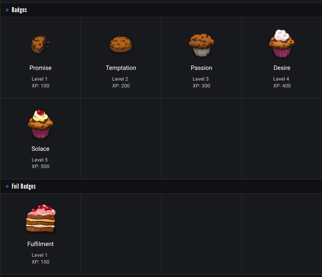 【球盟会】Steam徽章推荐第十一弹 珍馐美馔篇