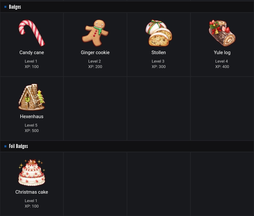 【球盟会】Steam徽章推荐第十一弹 珍馐美馔篇