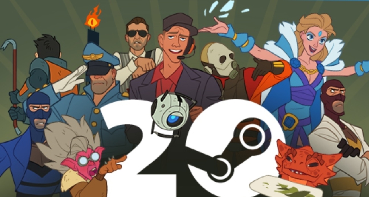 Steam20週年慶貼紙/頭像/背景領取攻略（手機端）