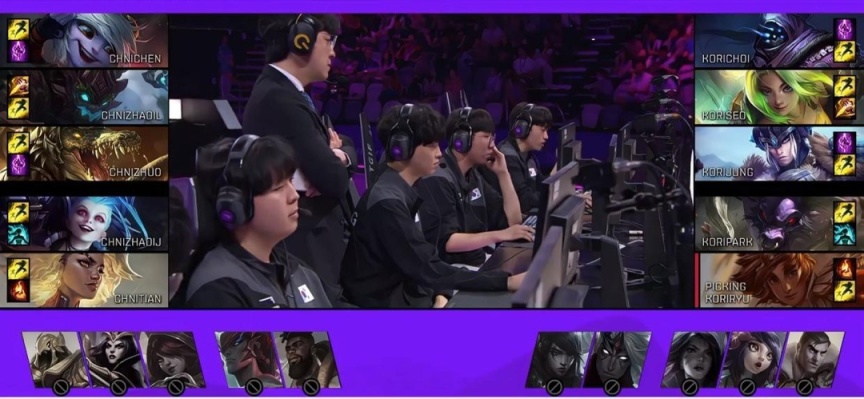 【英雄联盟】LPL：中国队0-2韩国队，梦幻开局被翻，Bin遭到单杀，运营差距大-第1张