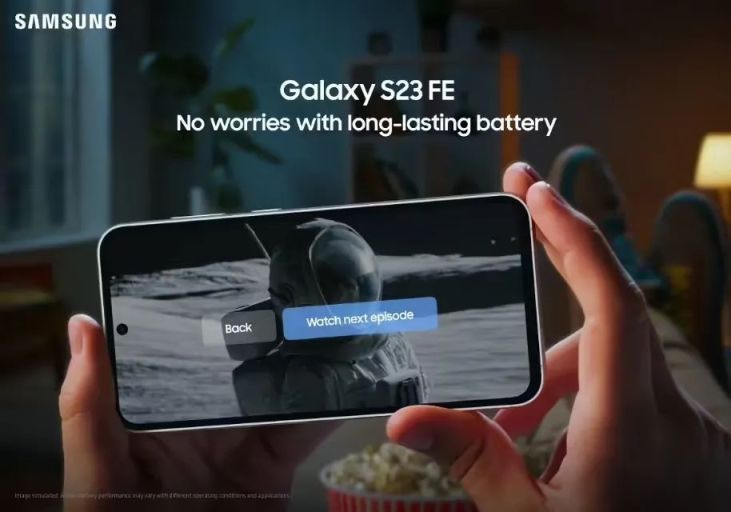 三星Galaxy S23 FE手机海外发布