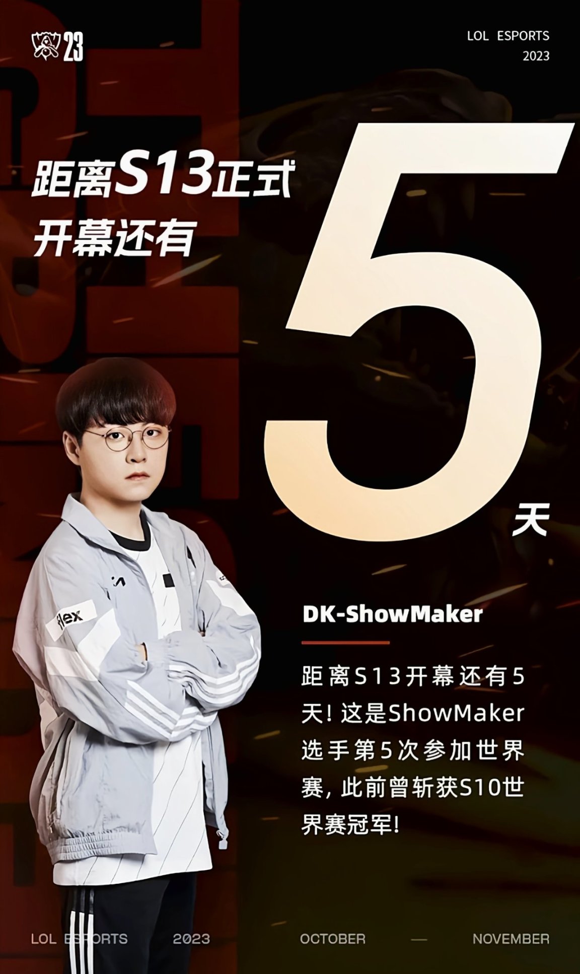 【英雄联盟】距离S13开幕还有5天！这是许秀选手第5次挺进世界赛-第0张