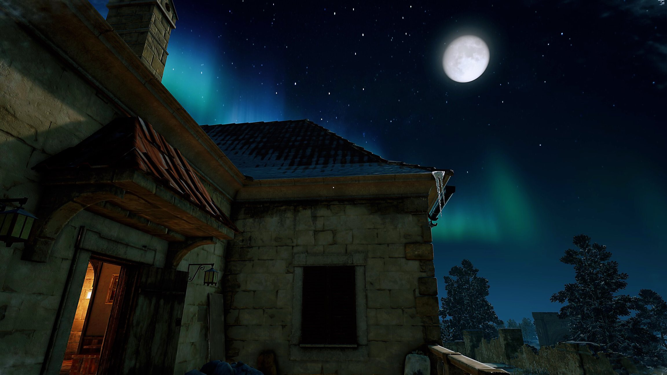 【游戏中的月亮】极夜相见，PUBG中的极夜月色-第2张
