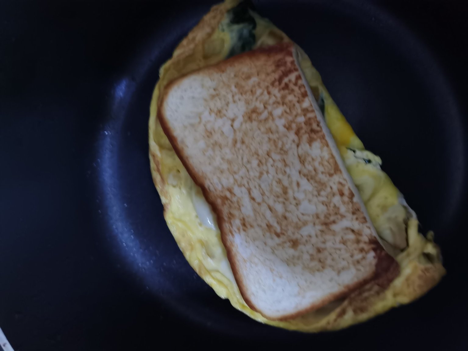 【小飯盒】簡簡單單有手就行的菠菜蘑菇三明治-第10張