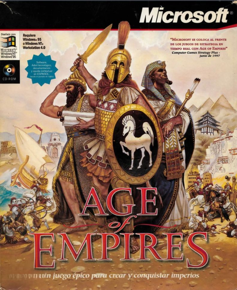 【PC游戏】那年今日，1997年10月15日初代《帝国时代》亮相