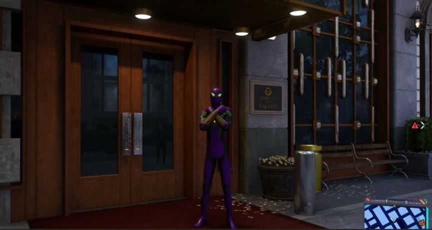 蜘蛛侠2证明索尼是故事驱动游戏之王！黑豹彩蛋！进入大楼是bug！