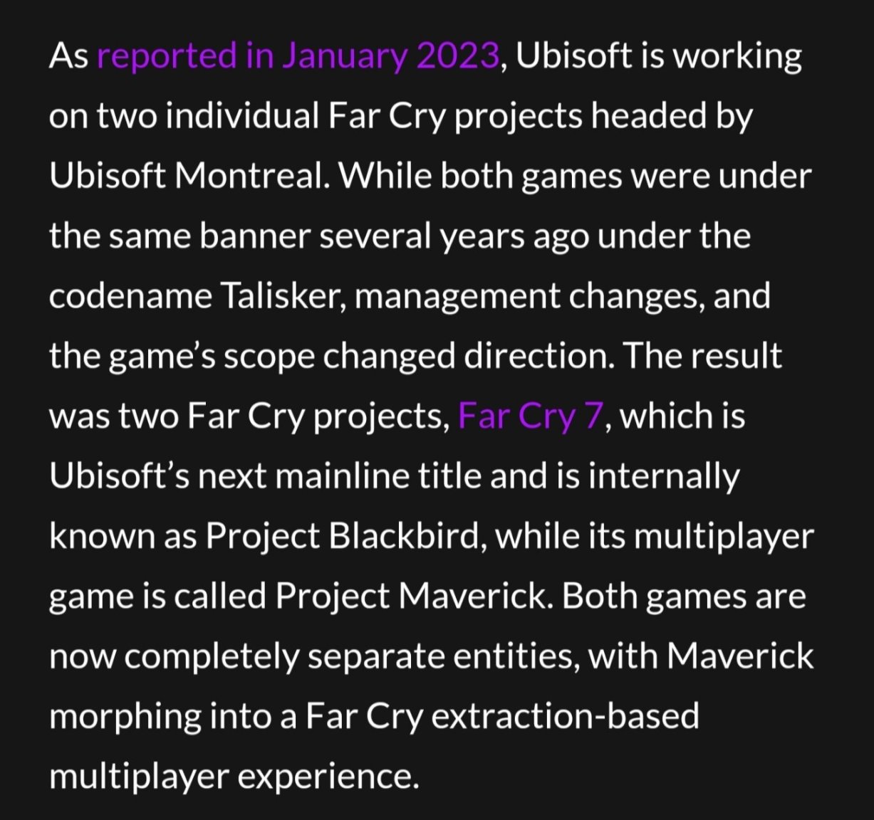 《極地戰嚎7》2025年發售；同源玩法類似《逃離塔科夫》-第1張