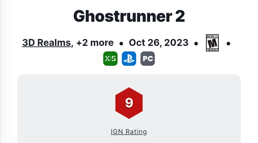 《幽靈行者2》M站均分降至80分！IGN為9分！-第1張