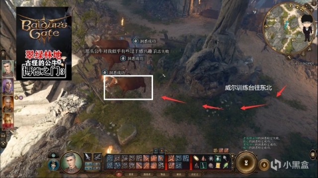 【PC遊戲】翠綠林地任務劇情觸發順序推薦！博德之門3攻略-任務篇-第23張