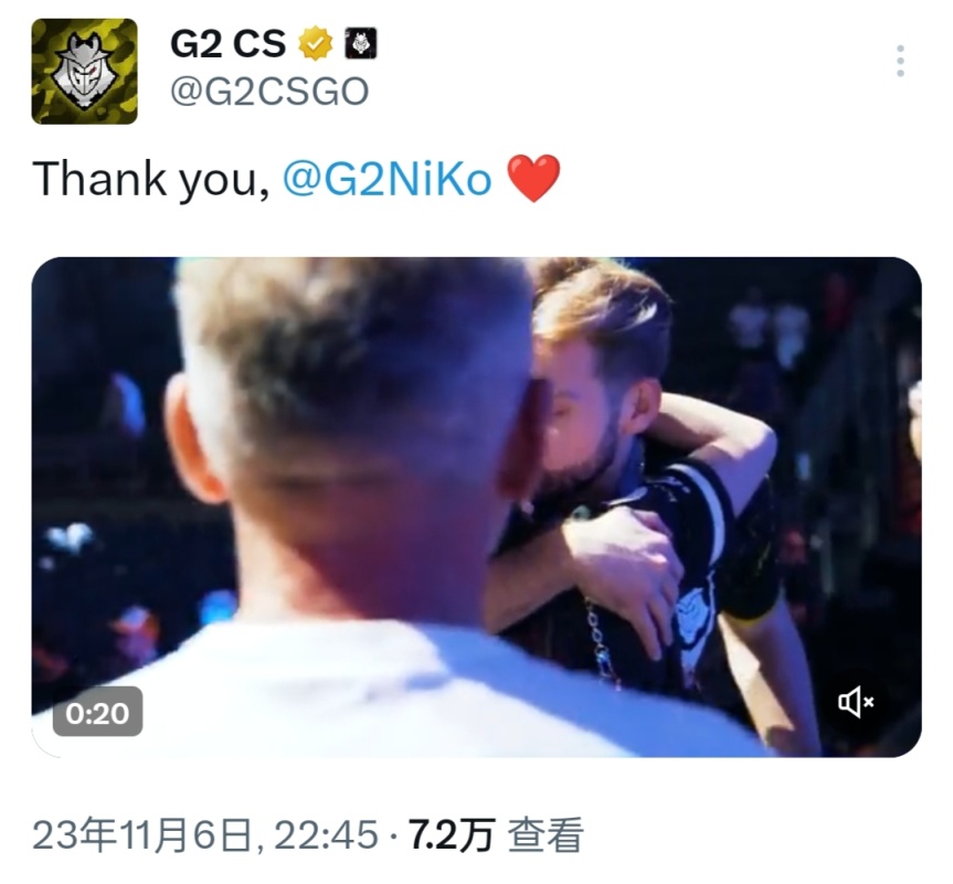 【CS2】塵埃落定：NiKo選擇留在G2-第1張