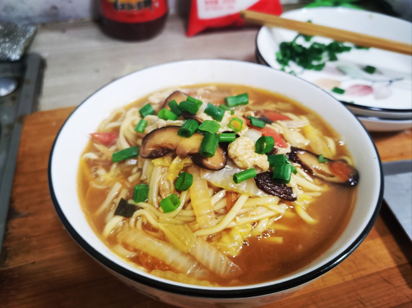 【小饭盒】简简单单有手就行的炝锅面-第23张