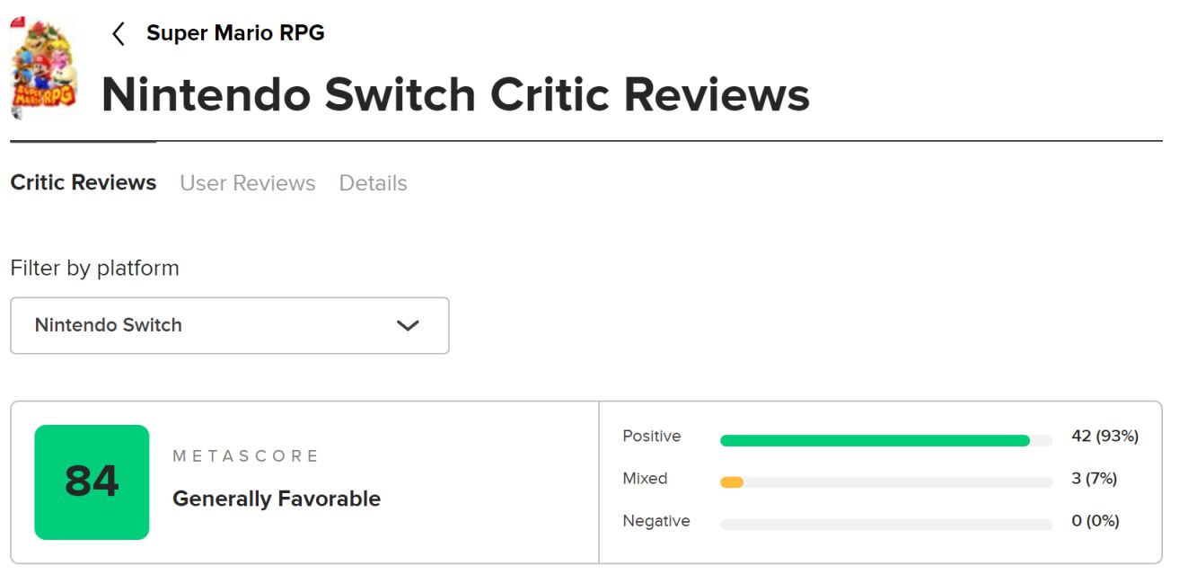 《超级马里奥RPG：重制版》媒体评分出炉，IGN给出8分-第0张