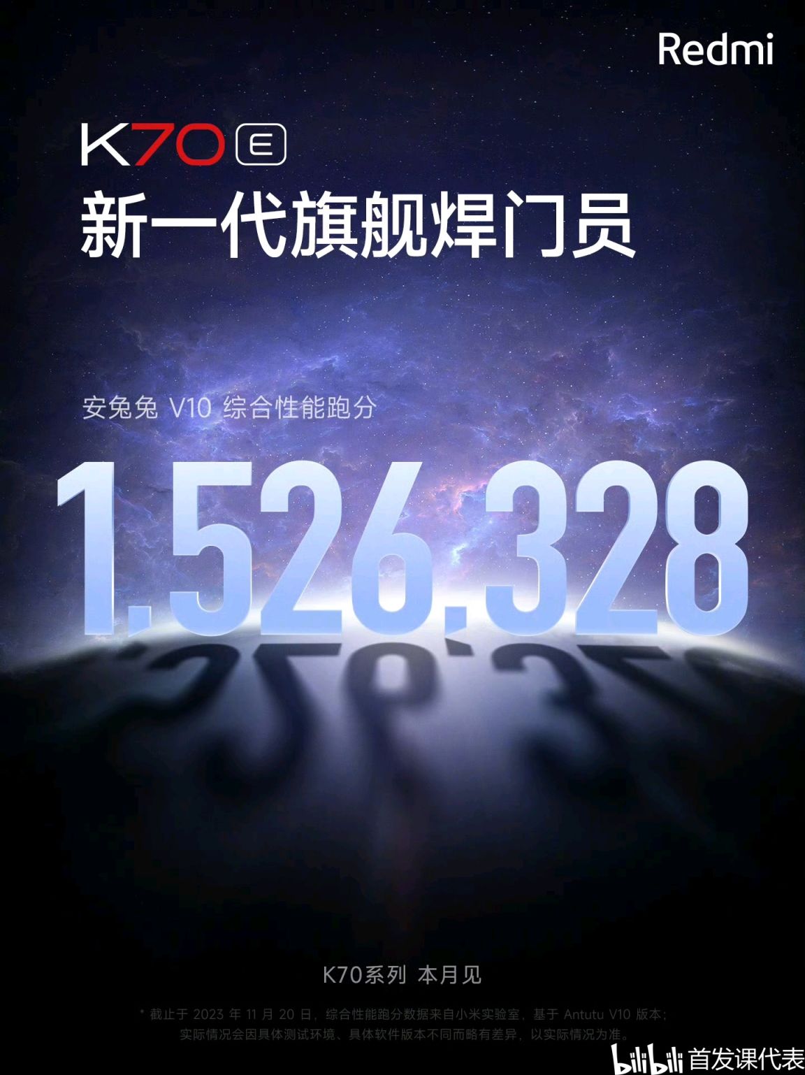 Redmi K70E，开启预约，或11 月 29 日发布