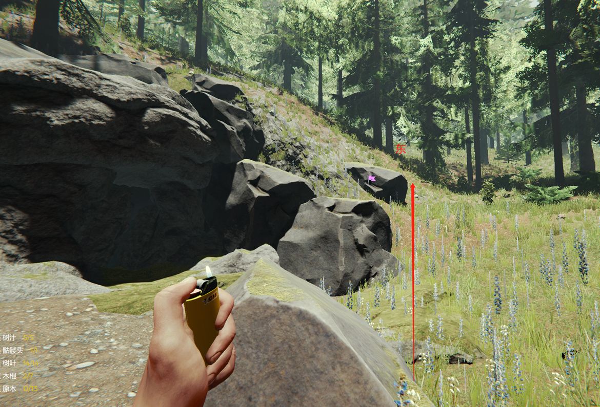 森林forest初见游戏攻略，萌新如何获得游戏中的手绘地图？-第4张