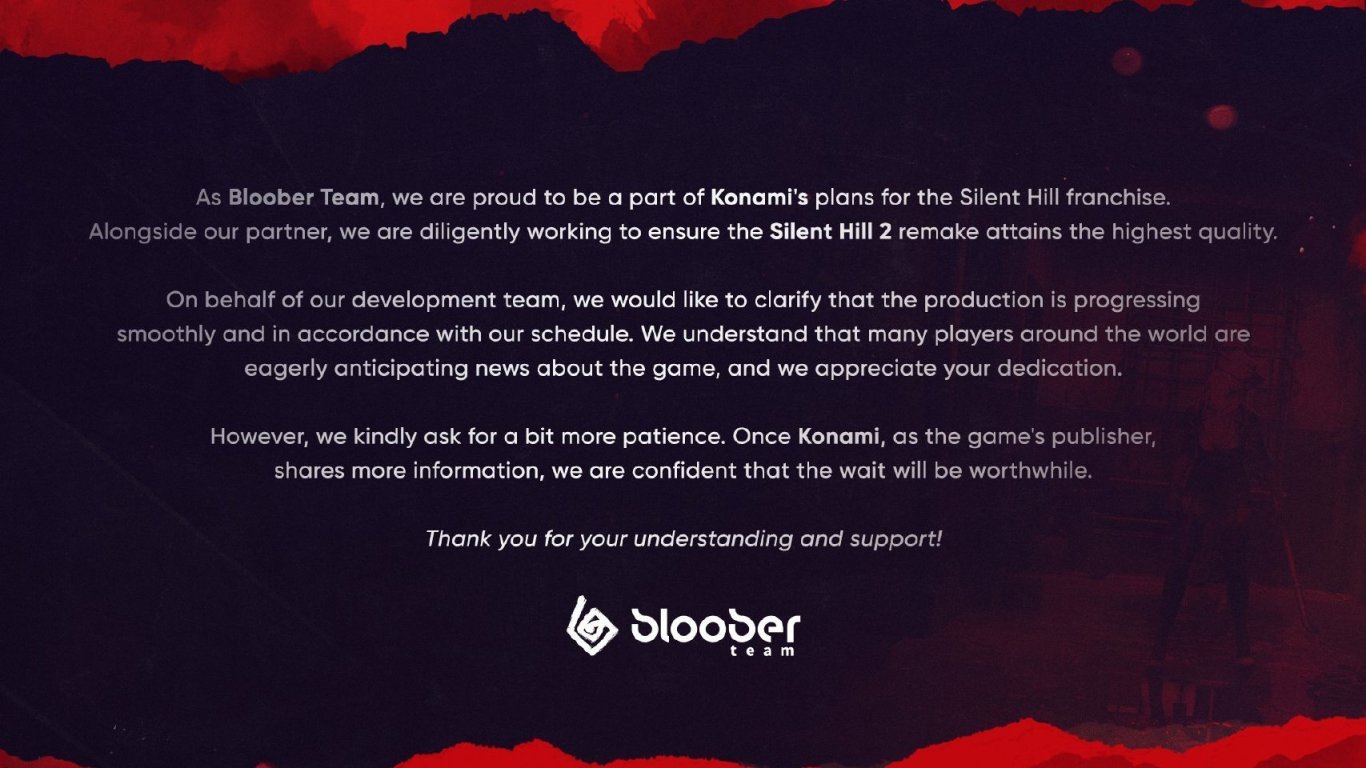 【主机游戏】开发商Bloober Team：《寂静岭2：重制版》进展顺利-第1张