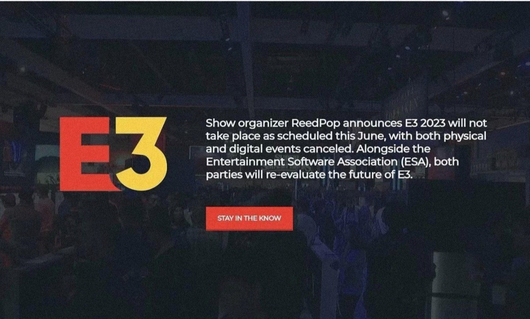 【PC游戏】一个时代的落幕，E3游戏展宣布永久取消-第0张