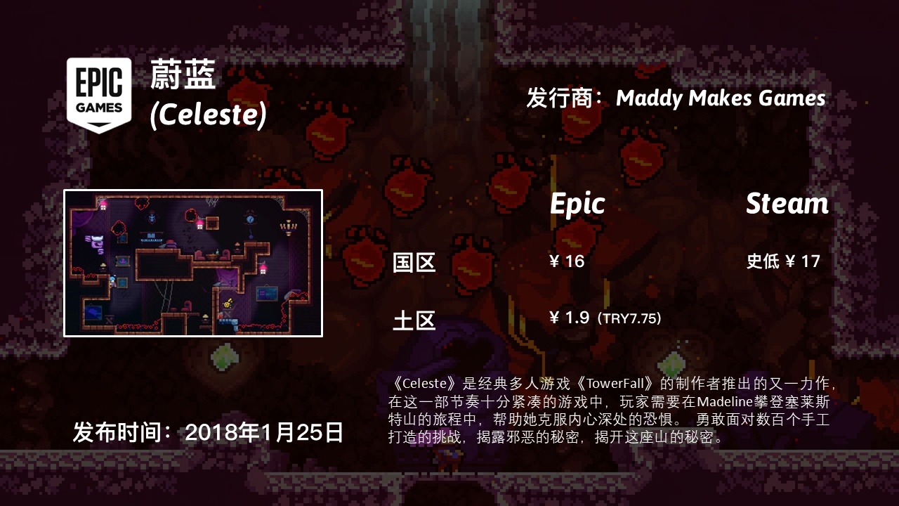 【多圖警告】Epic國區土區、Steam史低價格對比（三）-第22張