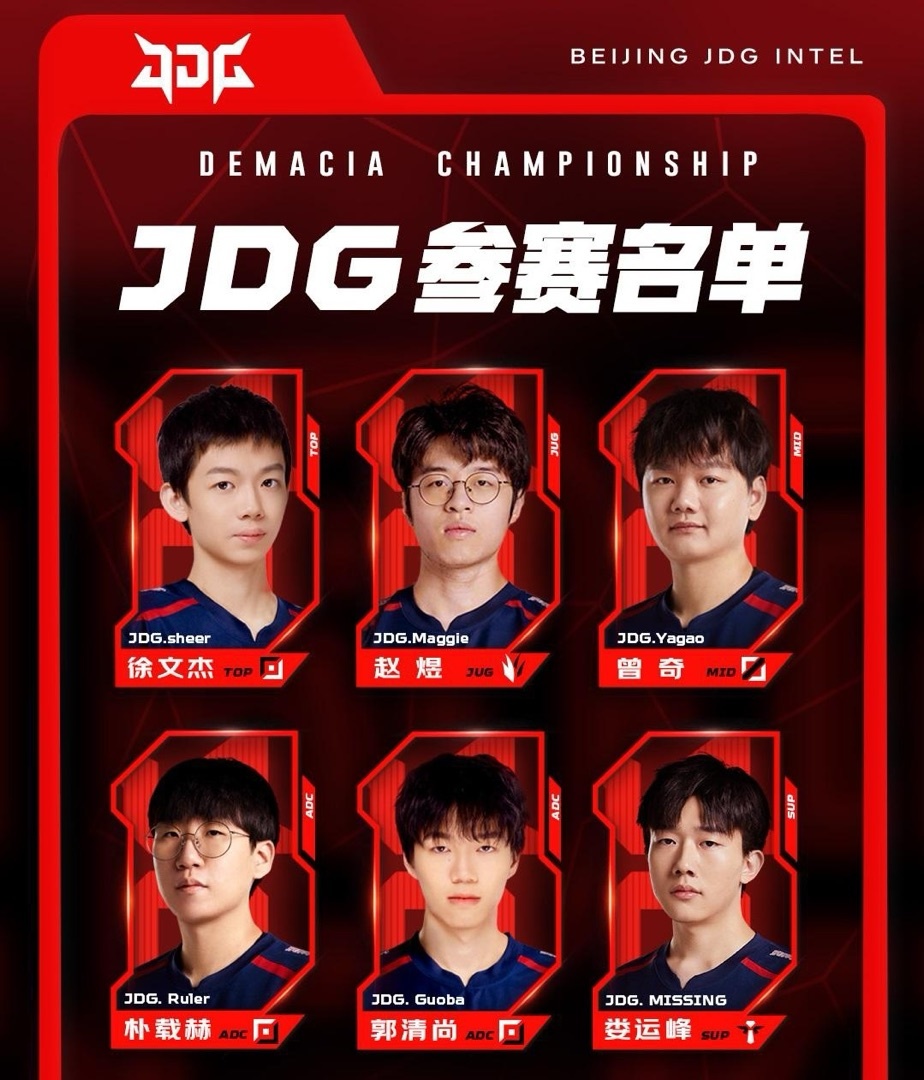 【英雄联盟】LPL：JDG公开参赛名单，Ruler披挂上阵，TES国家队下路，面临考验-第0张