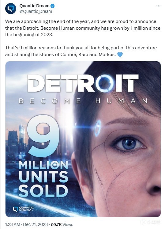 【PC游戏】方舟2再确认明年发售；底特律900万销量达成；动视暴雪B社新动向-第7张
