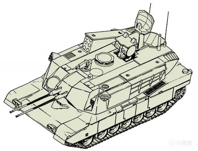 【装甲战争】双管炮加12枚导弹加持的M1坦克你见过没？-第1张