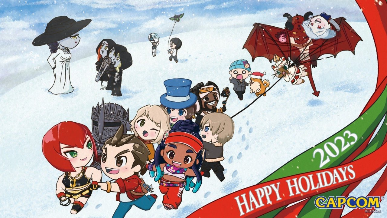 【PC游戏】CDPR、Capcom、B社等厂商发图祝玩家圣诞快乐！-第11张