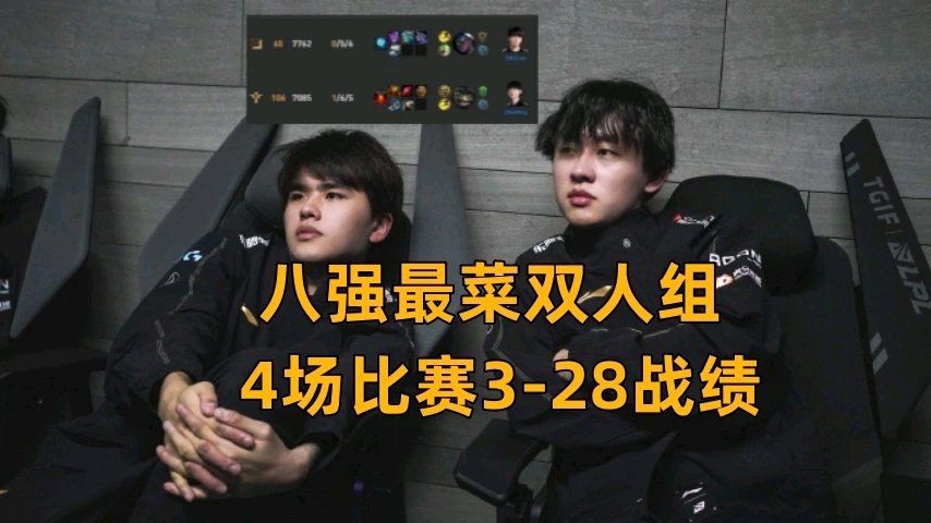 【英雄联盟】德杯8强最菜双人组：4场比赛3-28战绩，还好没来TES-第3张