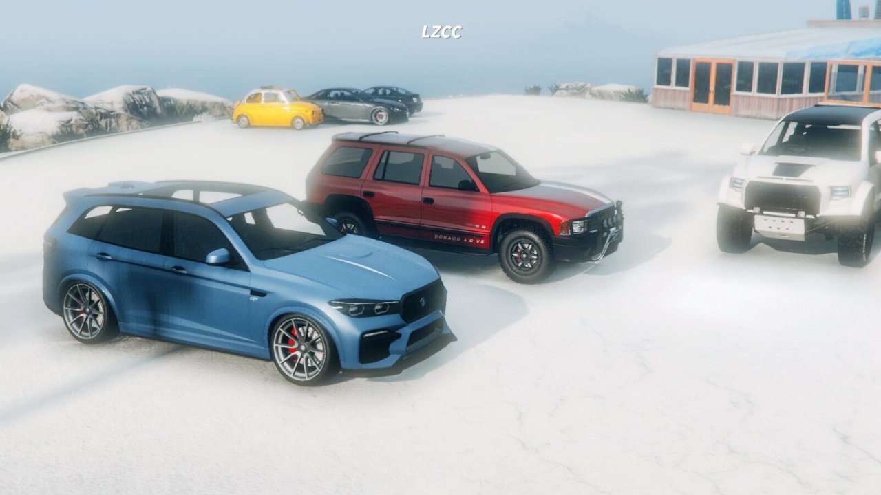 【GTA5線上車聚】冰雪洛城，踏雪越野-第17張