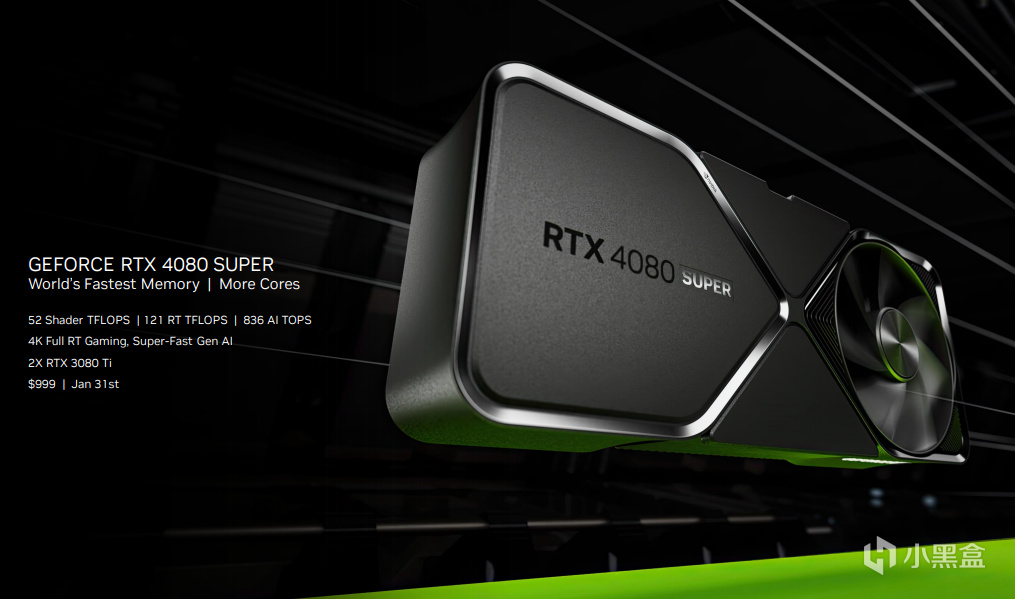 英伟达正式发布GeForce RTX 40 SUPER系列，以及大波新技术