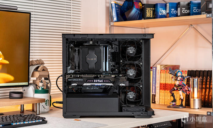 【球盟会】酷黑小爽——DARK ROCK PRO5+迫击炮2+索泰4060TI+乔思伯D300装机