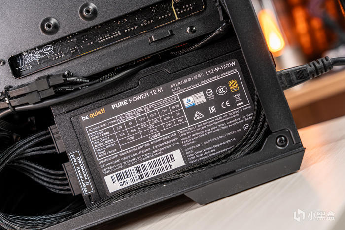 【球盟会】酷黑小爽——DARK ROCK PRO5+迫击炮2+索泰4060TI+乔思伯D300装机