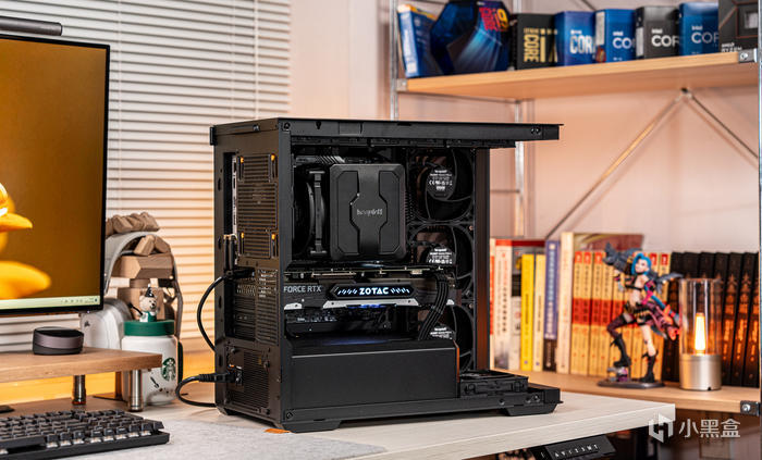 【球盟会】酷黑小爽——DARK ROCK PRO5+迫击炮2+索泰4060TI+乔思伯D300装机