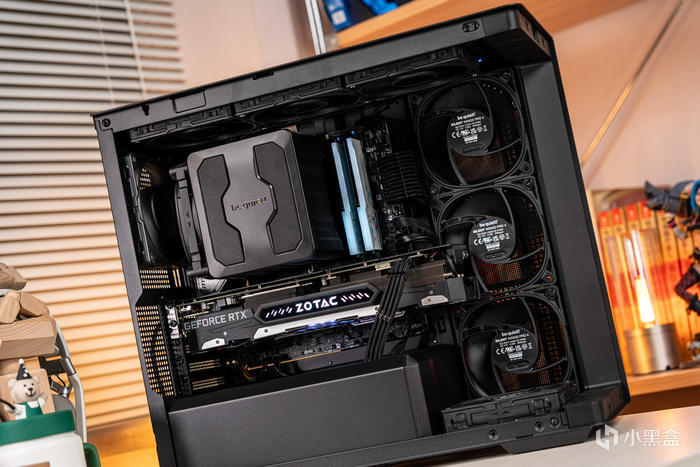 【球盟会】酷黑小爽——DARK ROCK PRO5+迫击炮2+索泰4060TI+乔思伯D300装机