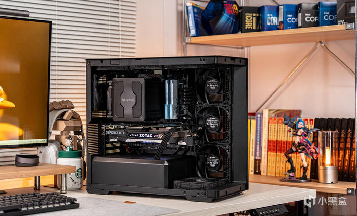 【球盟会】酷黑小爽——DARK ROCK PRO5+迫击炮2+索泰4060TI+乔思伯D300装机