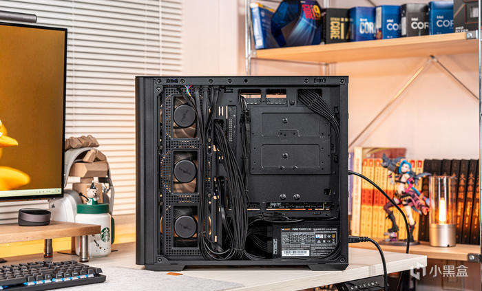 【球盟会】酷黑小爽——DARK ROCK PRO5+迫击炮2+索泰4060TI+乔思伯D300装机