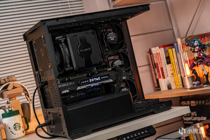 【球盟会】酷黑小爽——DARK ROCK PRO5+迫击炮2+索泰4060TI+乔思伯D300装机