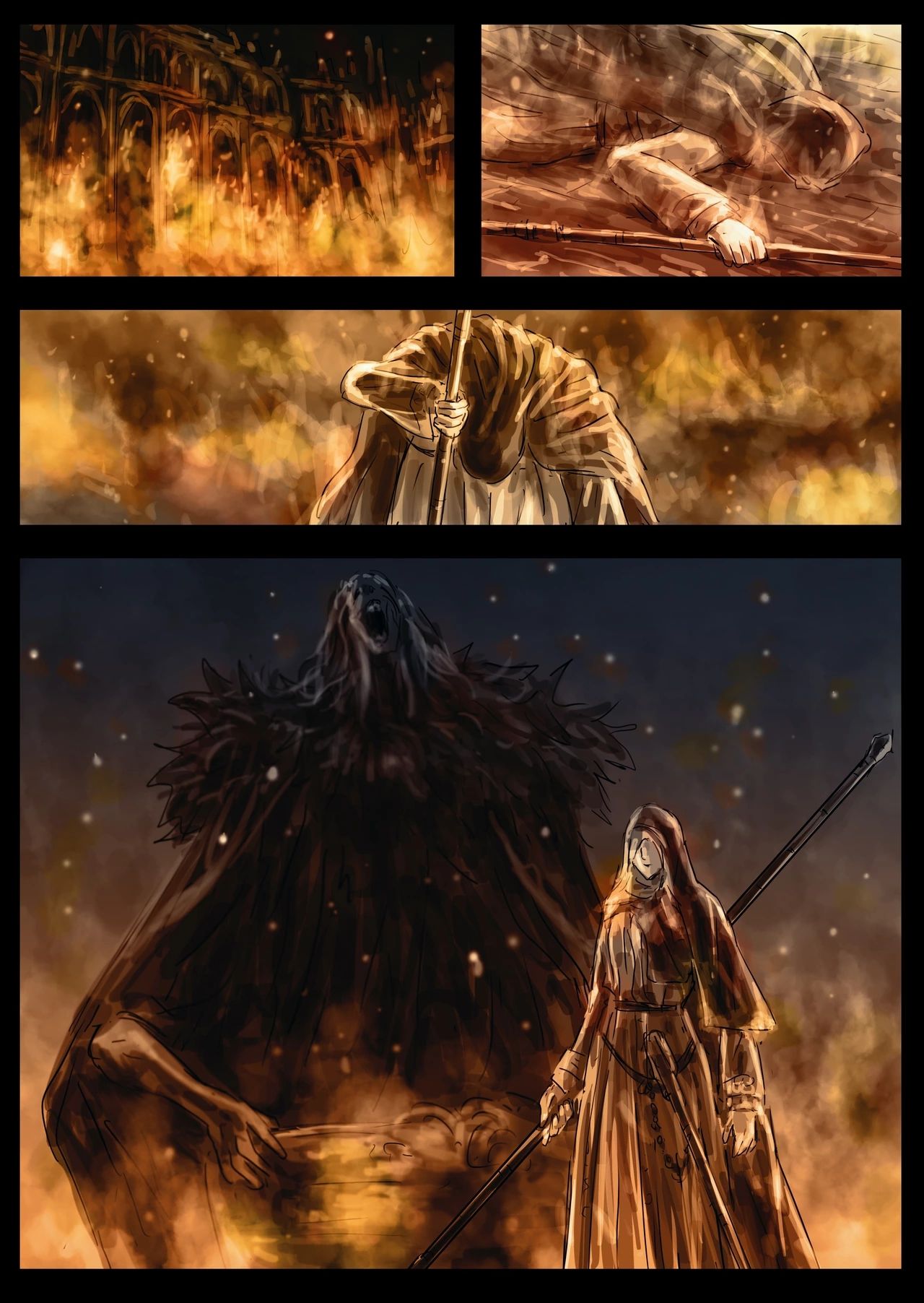 【漫畫】黑暗靈魂：奴隸騎士蓋爾（23,24）-第1張