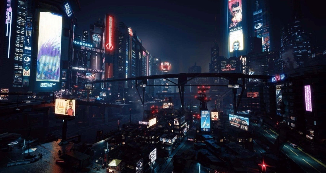 【主机游戏】为什么说《赛博朋克2077》的夜之城是最好的游戏场景之一-第1张