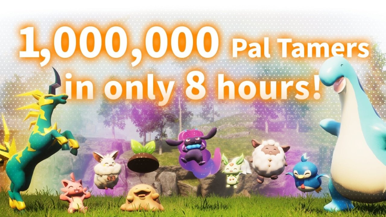 《幻兽帕鲁》8小时内卖出100万份 宝可梦题材潜力大-第2张