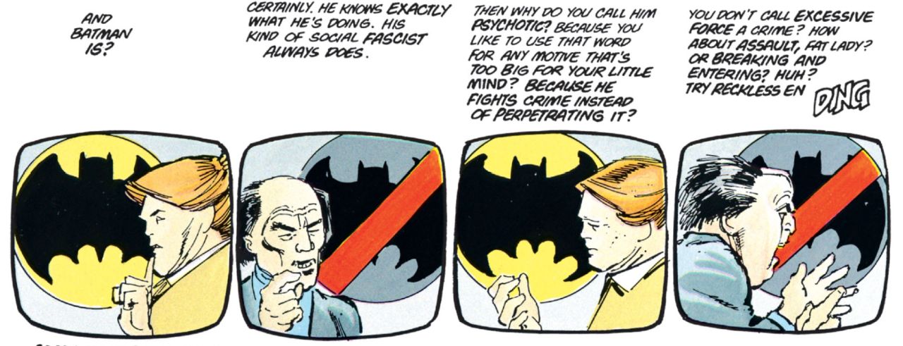 【影视动漫】英雄迟暮，55岁的蝙蝠侠你见过吗？漫画神作：黑暗骑士归来-第70张