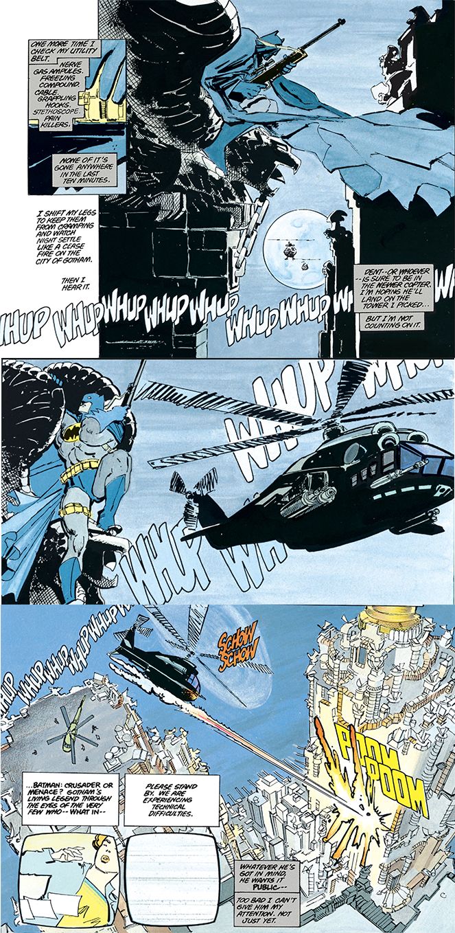 【影视动漫】英雄迟暮，55岁的蝙蝠侠你见过吗？漫画神作：黑暗骑士归来-第88张