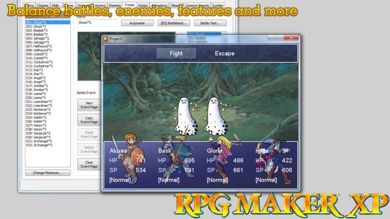 【球盟会】Steam限时免费领取游戏制作工具RPG Maker XP