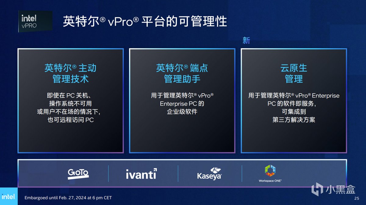 商用AI PC来了，英特尔酷睿Ultra正式加入vPro平台